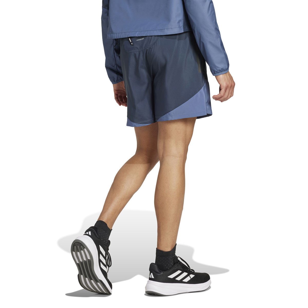 adidas Mens Own The Run Colorblock Running Shorts