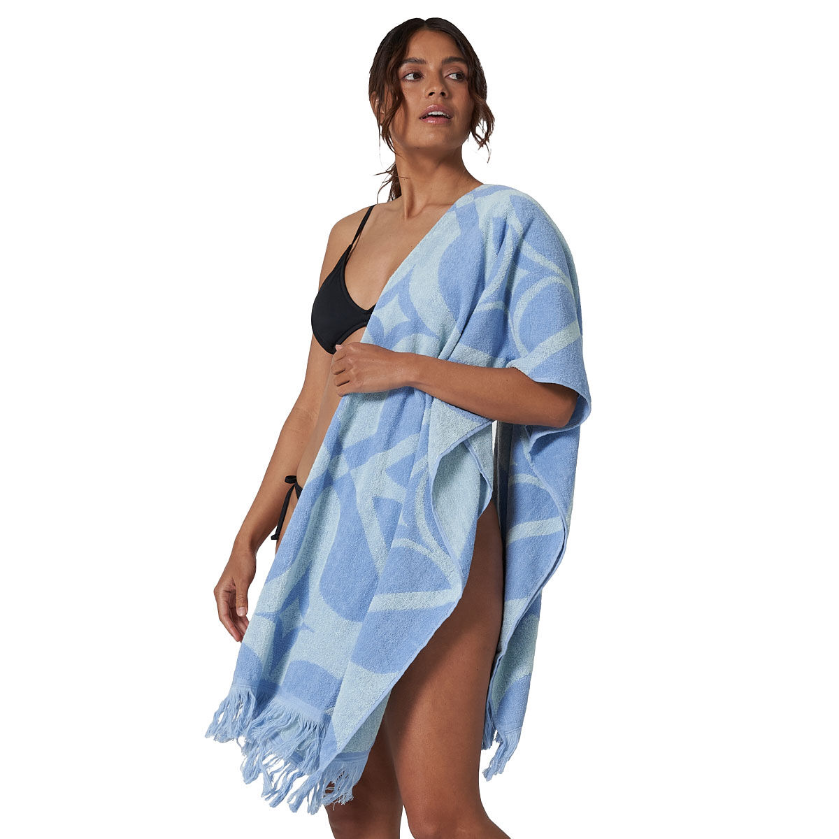 Tahwalhi Womens Nostalgic Geo Jacquard Beach Towel