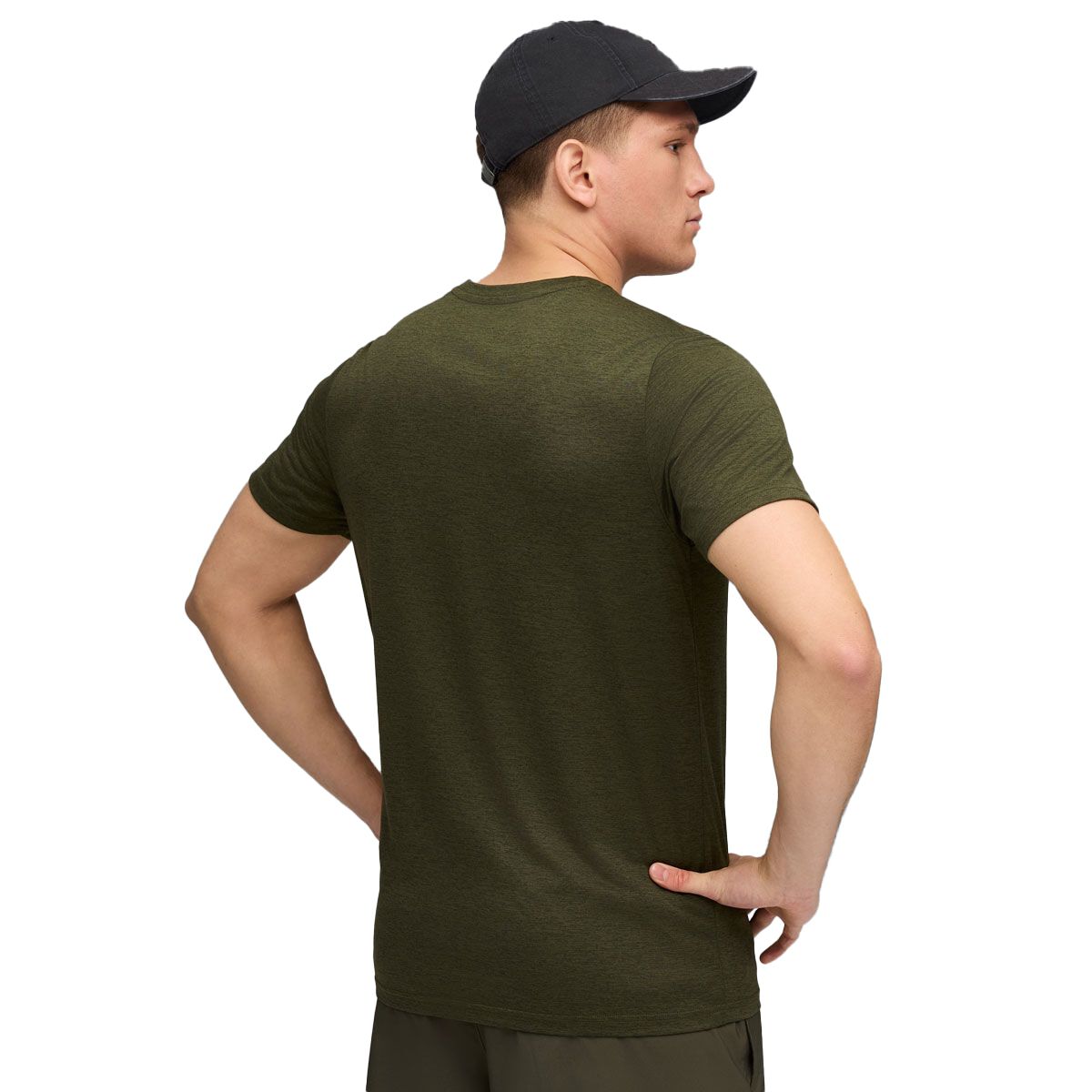 PUMA Mens Train All Day Essentials Heater Cat Training Tee