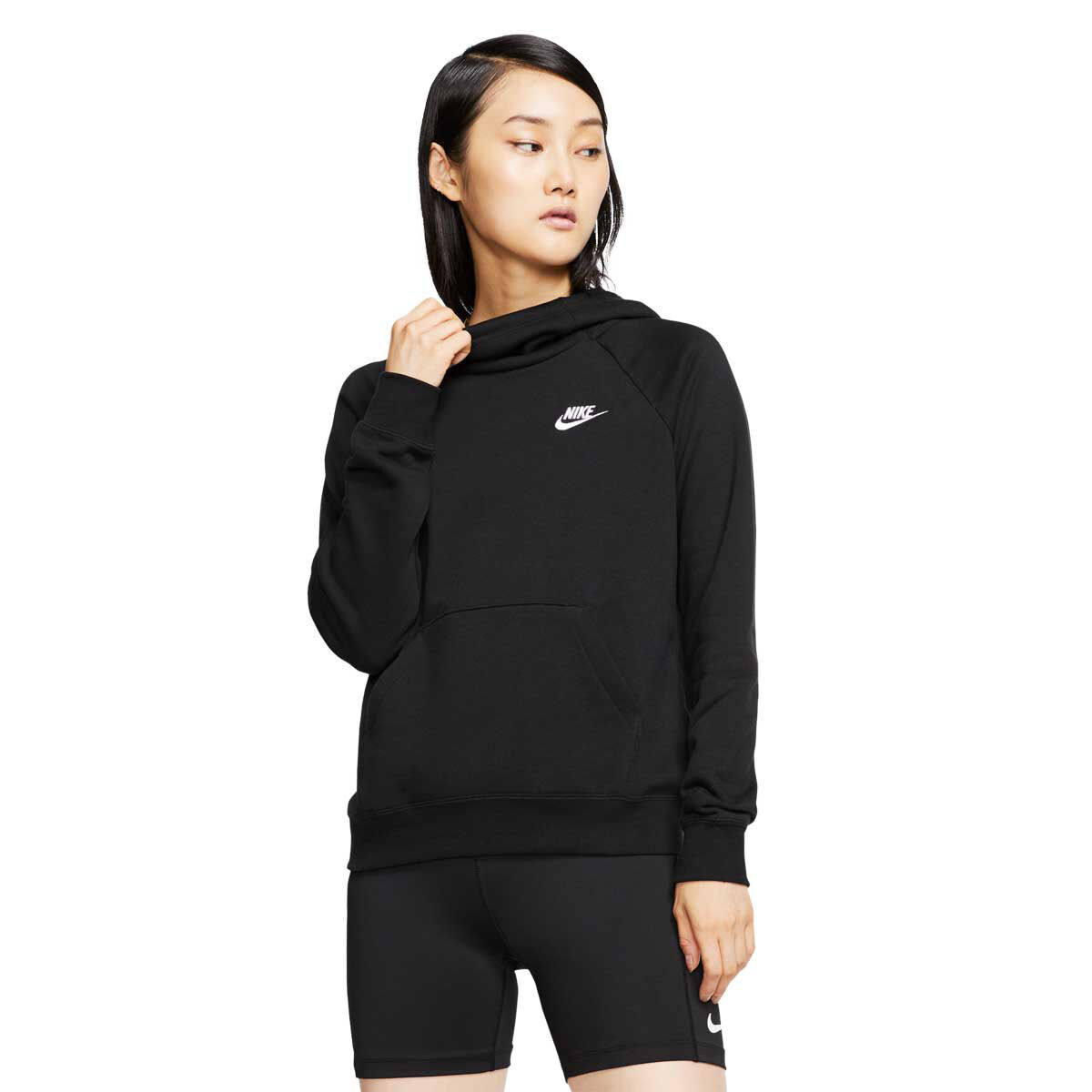 Nike Womens Sportswear Essential Fleece Funnel Neck Hoodie
