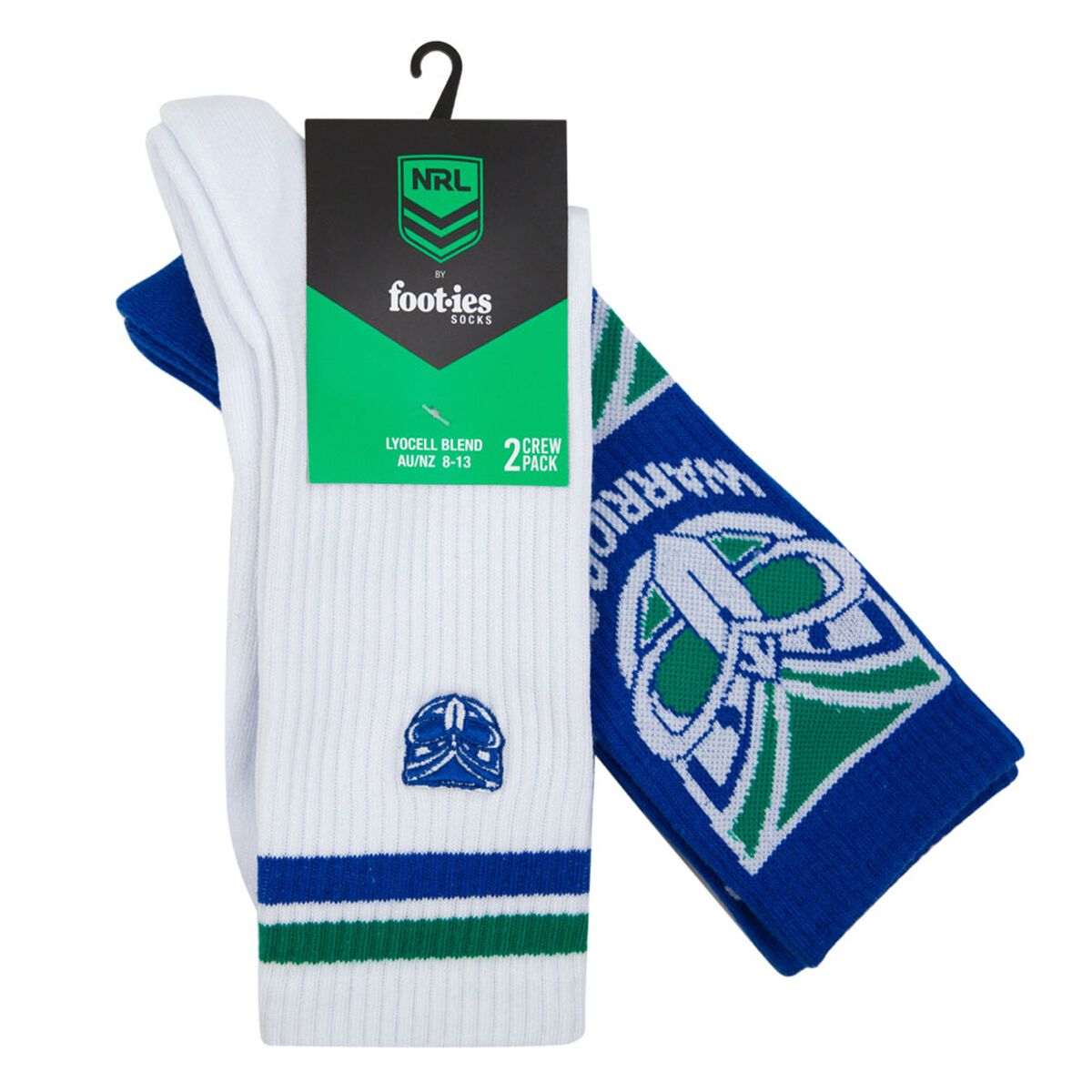 Footies New Zealand Warriors 2025 Sneaker Socks 2 Pack