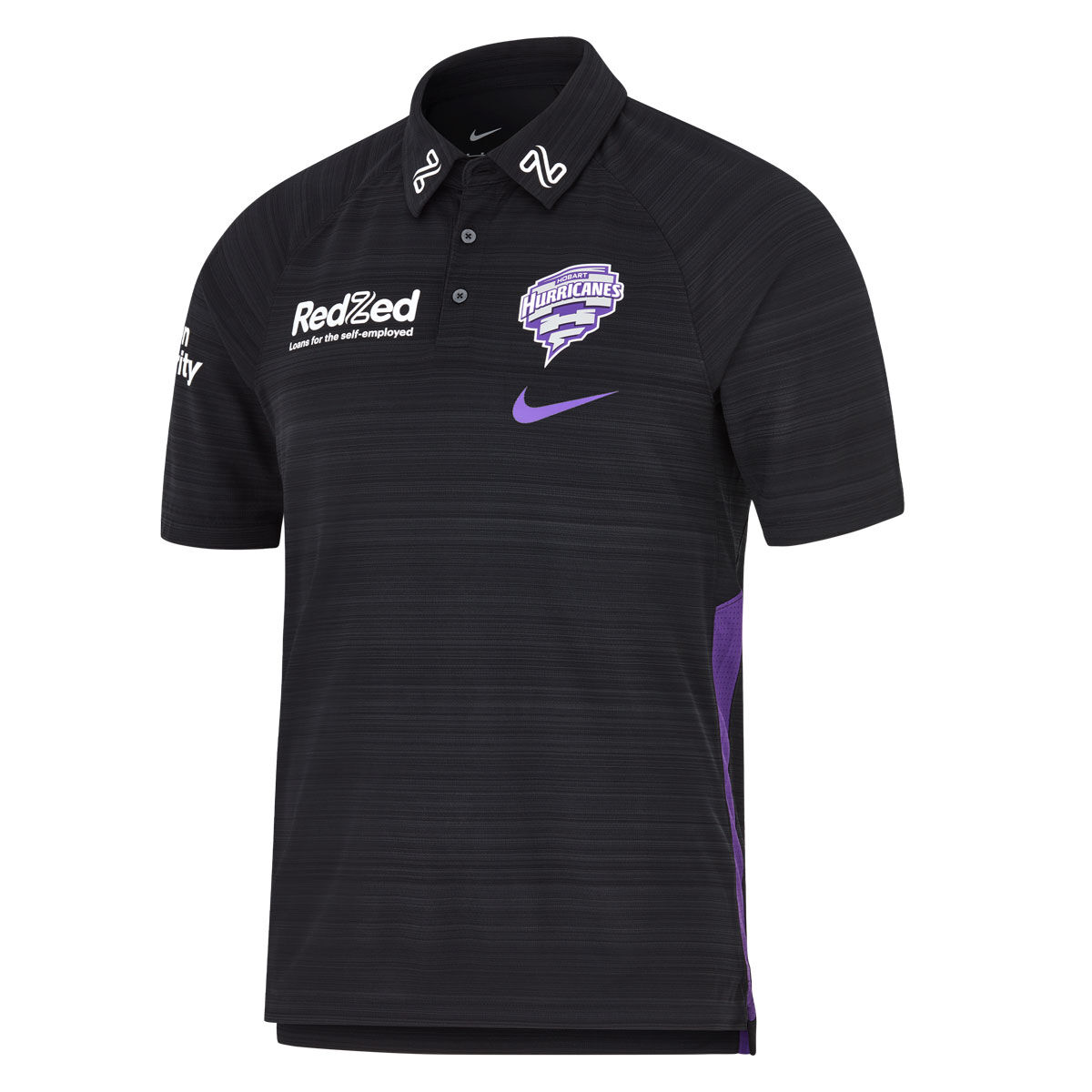 Hobart Hurricanes 2024/25 Mens Media Polo Black S