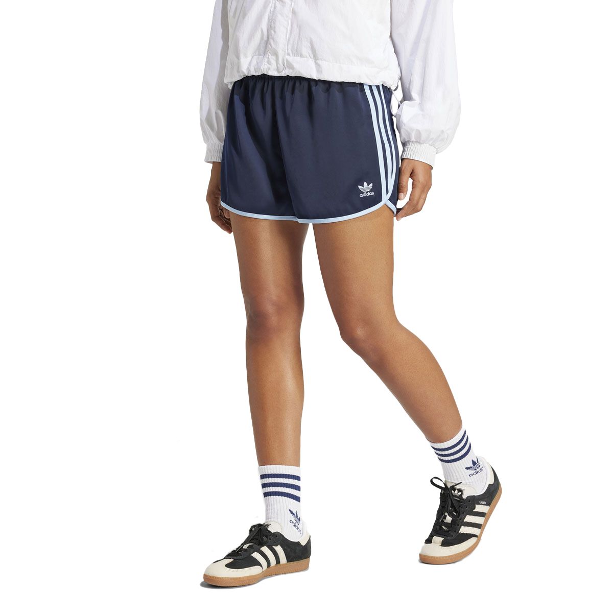 adidas Originals Womens Adicolor 3-Stripes Sprinter Shorts