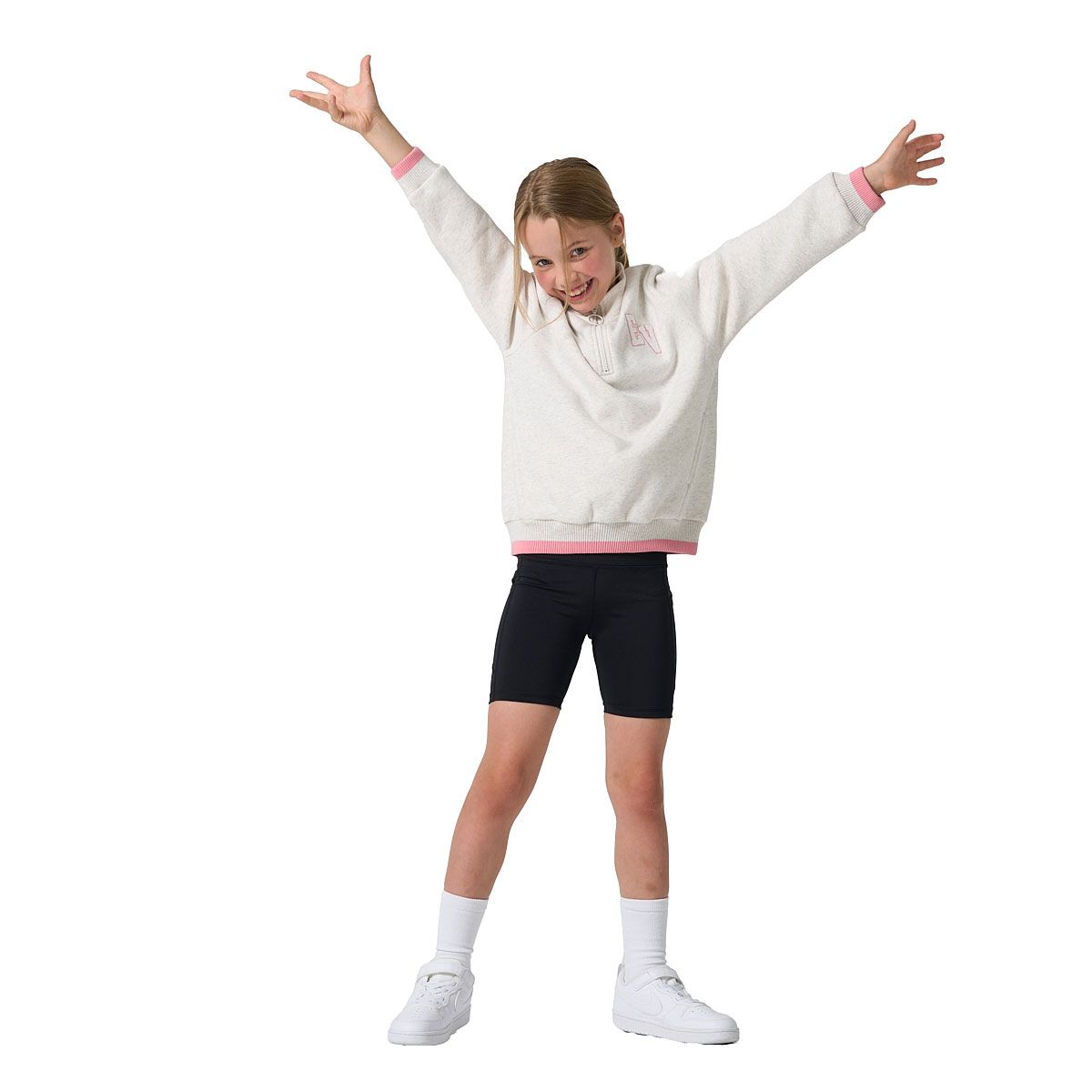 Ell/Voo Junior Freja Fleece Quarter Zip Pullover