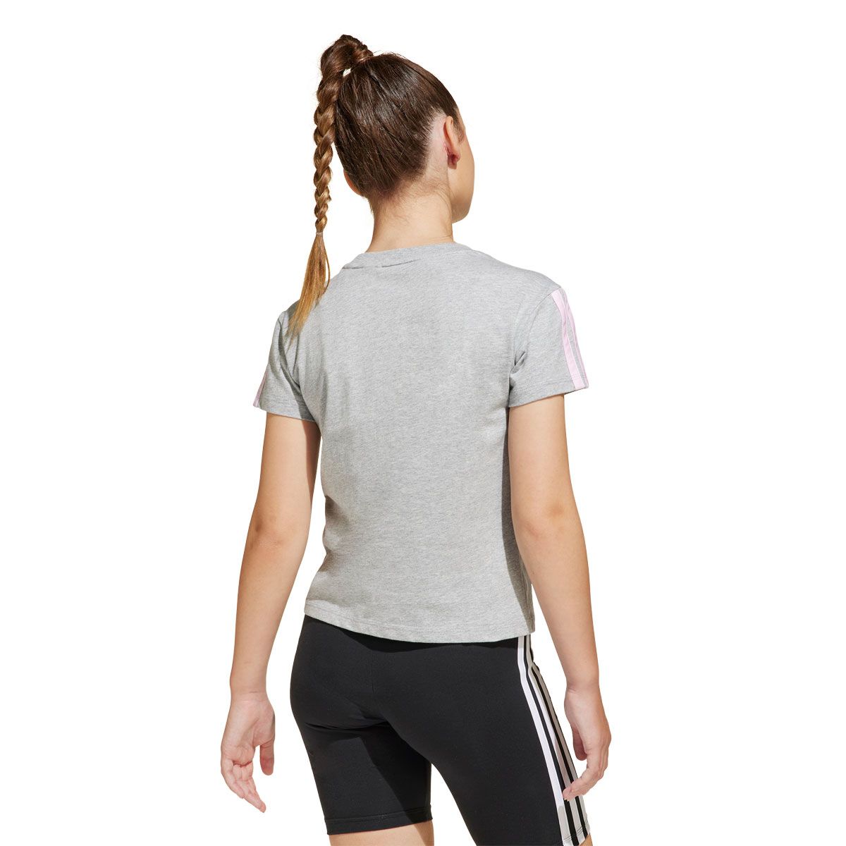 adidas Junior Essentials 3-Stripes Tee