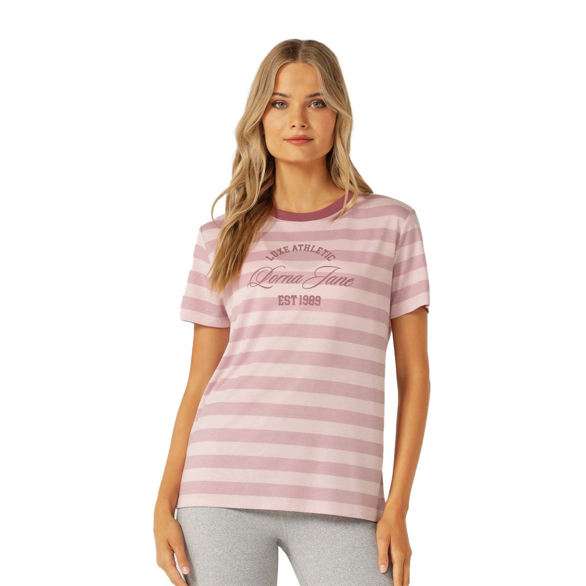 Lorna Jane Womens Luxe Athletic Lotus Tee
