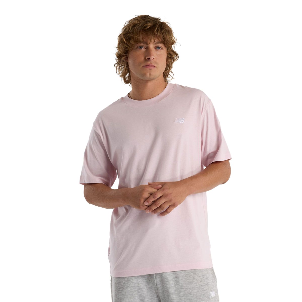 New Balance Mens Sport Essentials Relaxed Cotton Tee