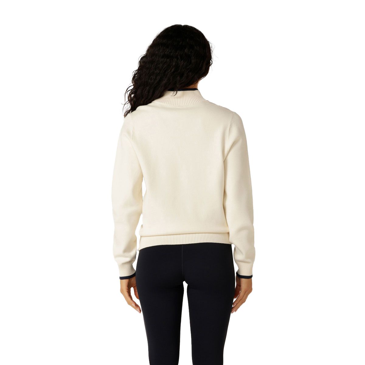 Lorna Jane Womens Alpine Club 1/2 Knit Sweatshirt