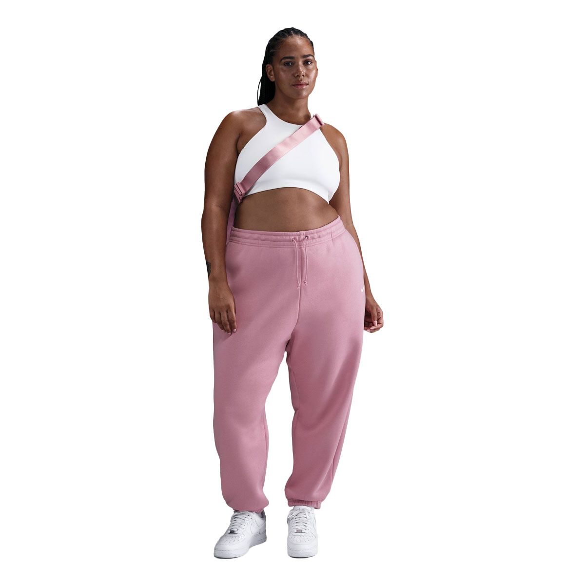 Nike Plus Womens Phoenix Fleece Oversized Track Pants