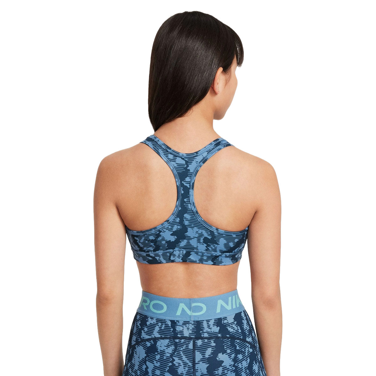 Nike Pro Junior Dri-FIT Reversible Swoosh Printed Sports Bra