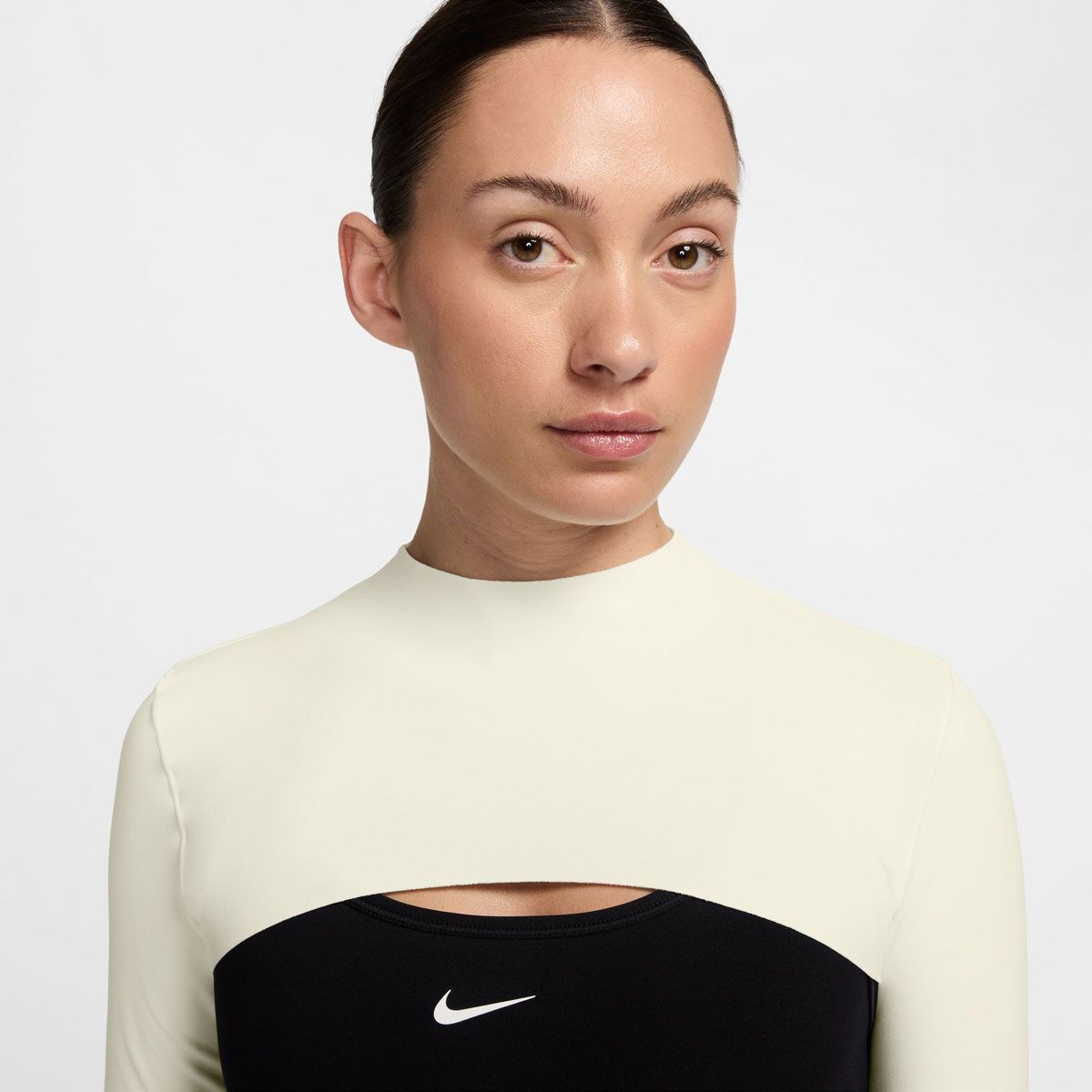 Nike Womens Zenvy Dri-FIT Long Sleeve Shrug Top
