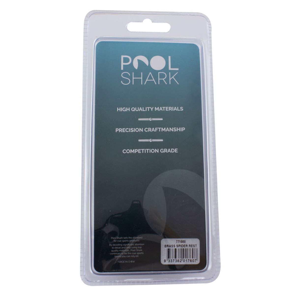 Pool Shark Brass Spider Rest