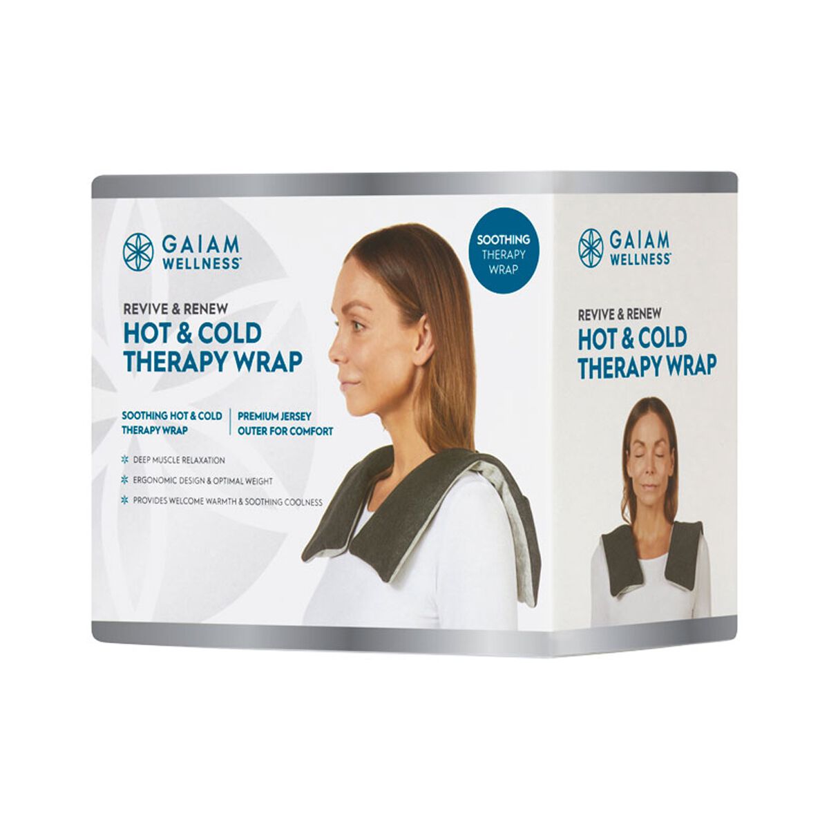 Gaiam Revive Renew Hot Cold Therapy Wrap