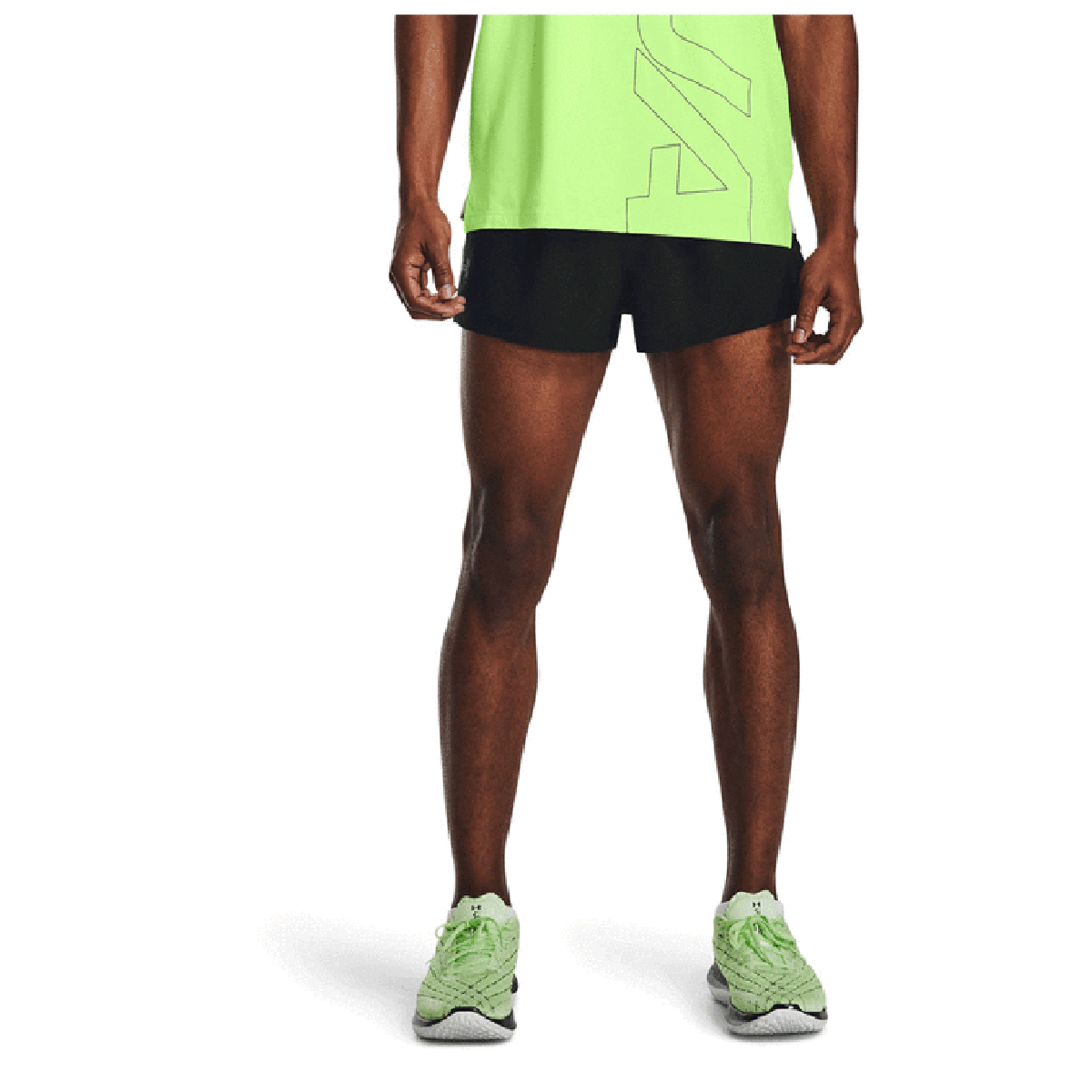 Under Armour Mens Launch Split 2 Inch Shorts