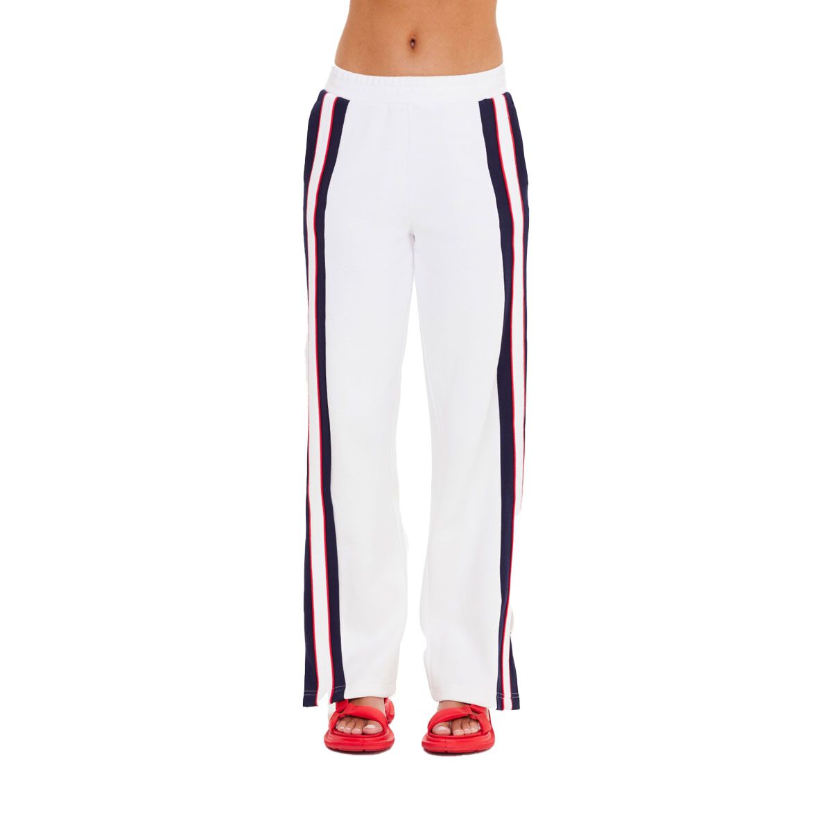 The Upside Womens Pacific Wide Leg Cody Pants White M