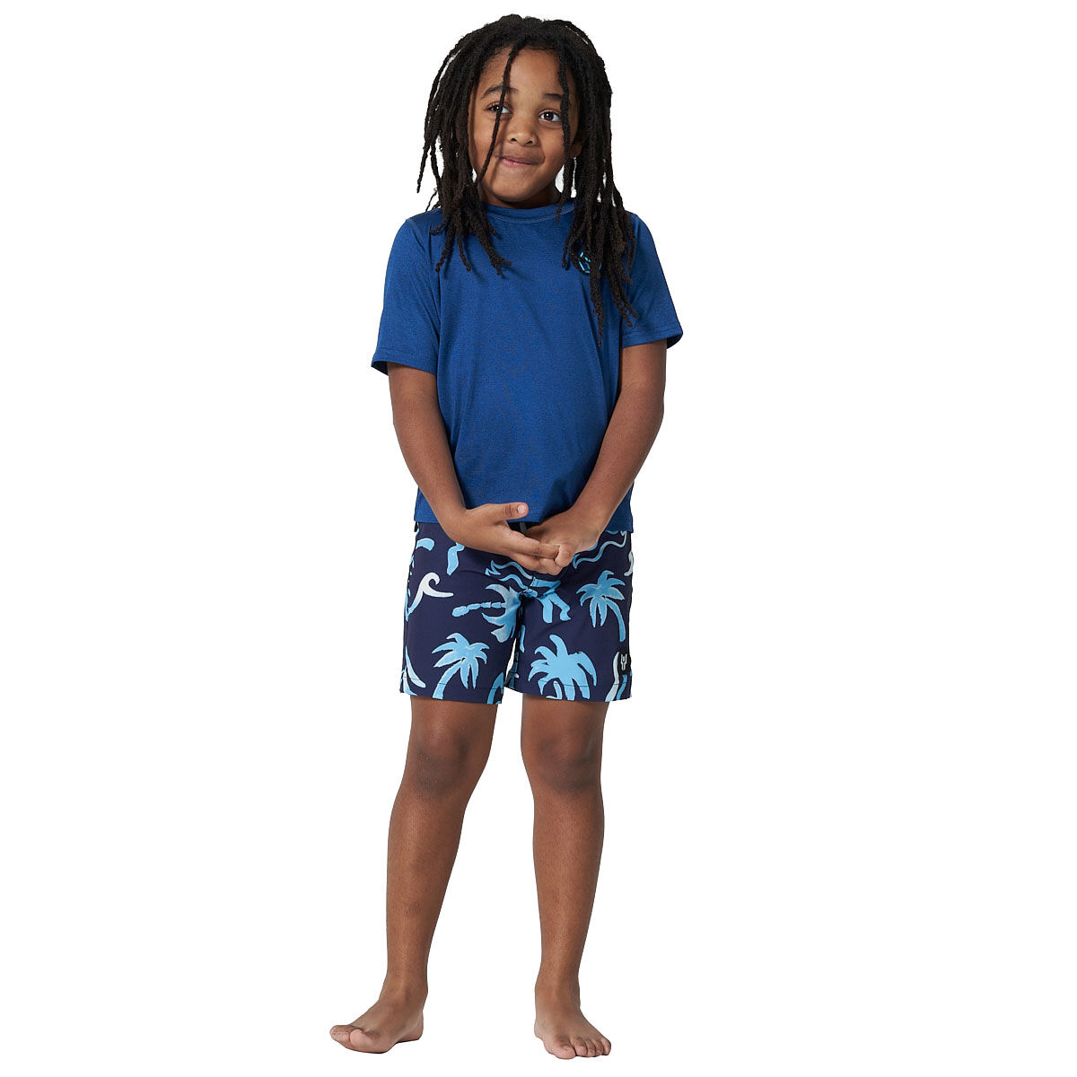 Tahwalhi Little Boys Short Sleeve Surf Tee