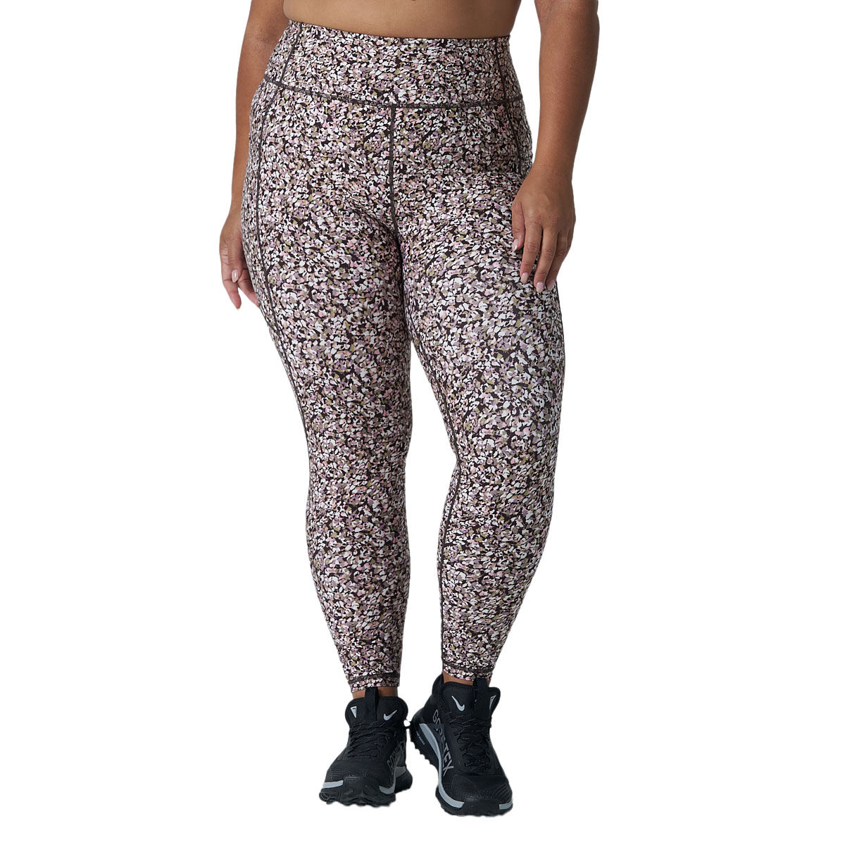 Ell/Voo Womens Kara High Rise 7/8 Pocket Tights