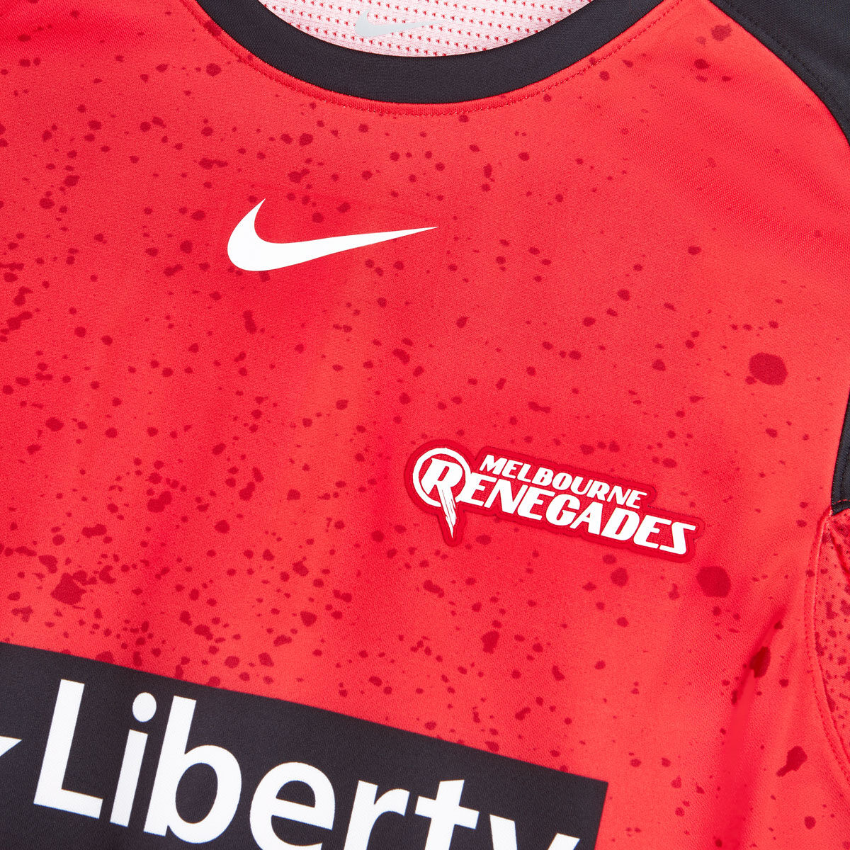 Melbourne Renegades 2024/25 Kids BBL Home Jersey Red/Black S