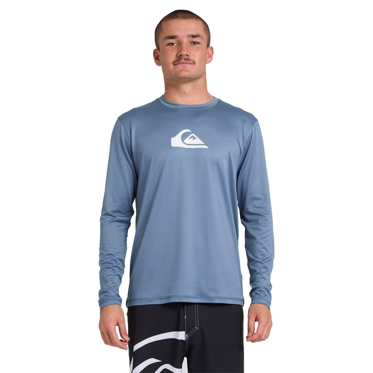 Quicksilver Solid Streak Long Sleeve ID Rash Vest