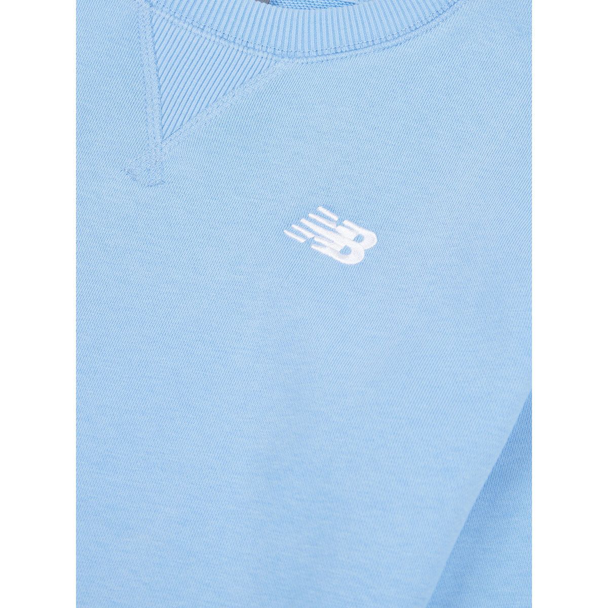 New Balance Junior French Terry Small Logo Crew Sweatshirt