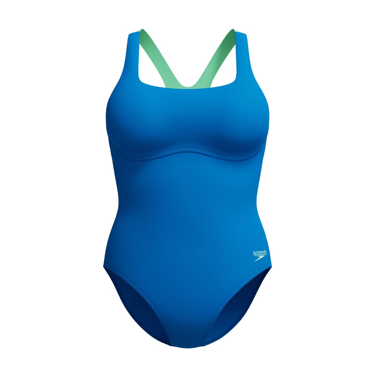 Speedo Womens Flex Band One Piece with Built in Swim Bra