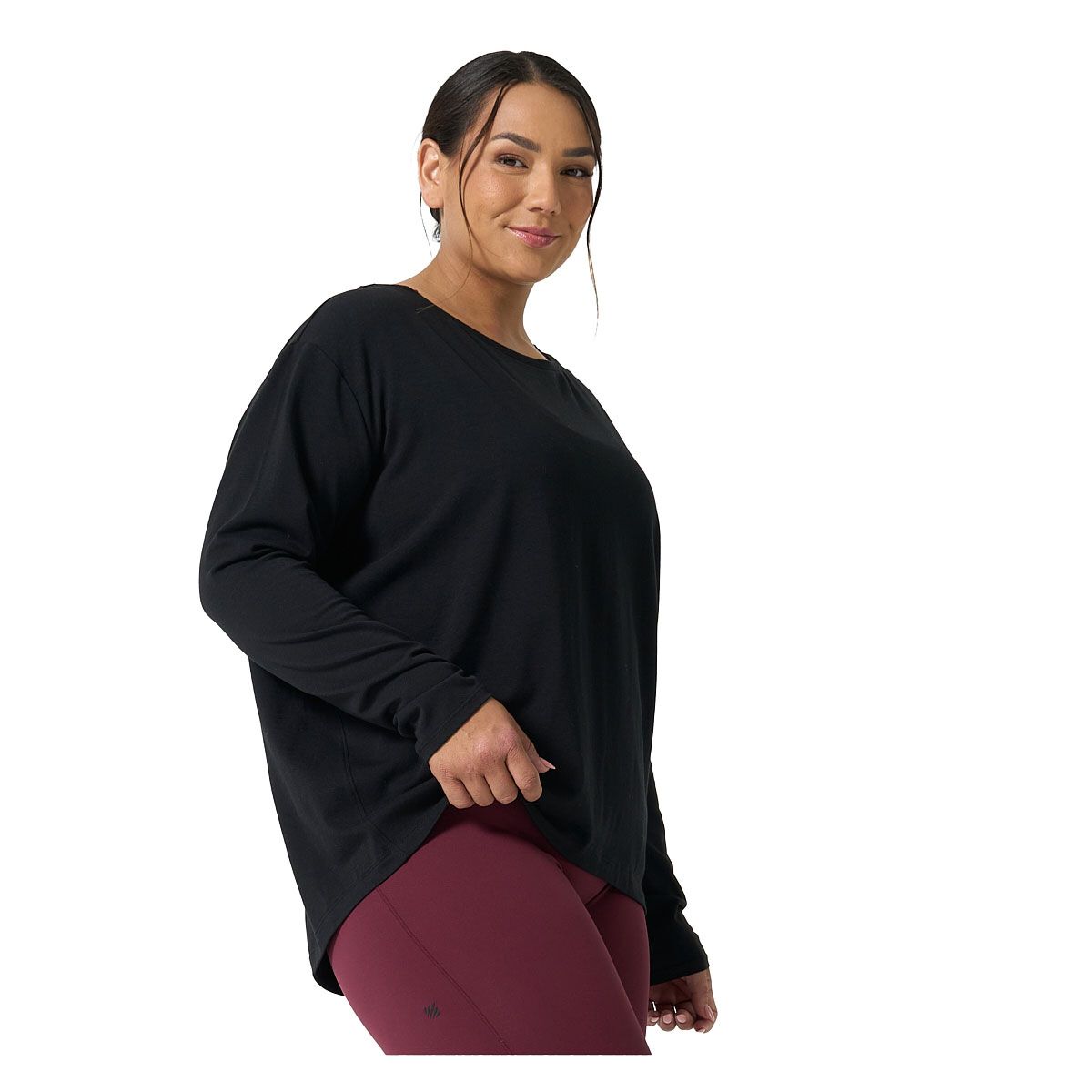 Ell/Voo Womens Juni Long Sleeve Tee