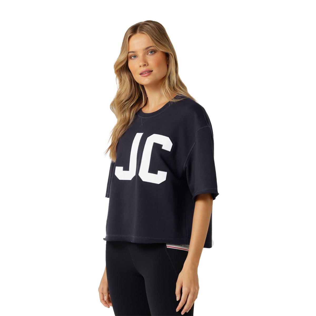 Lorna Jane Womens Arcade Cropped Boyfriend Tee