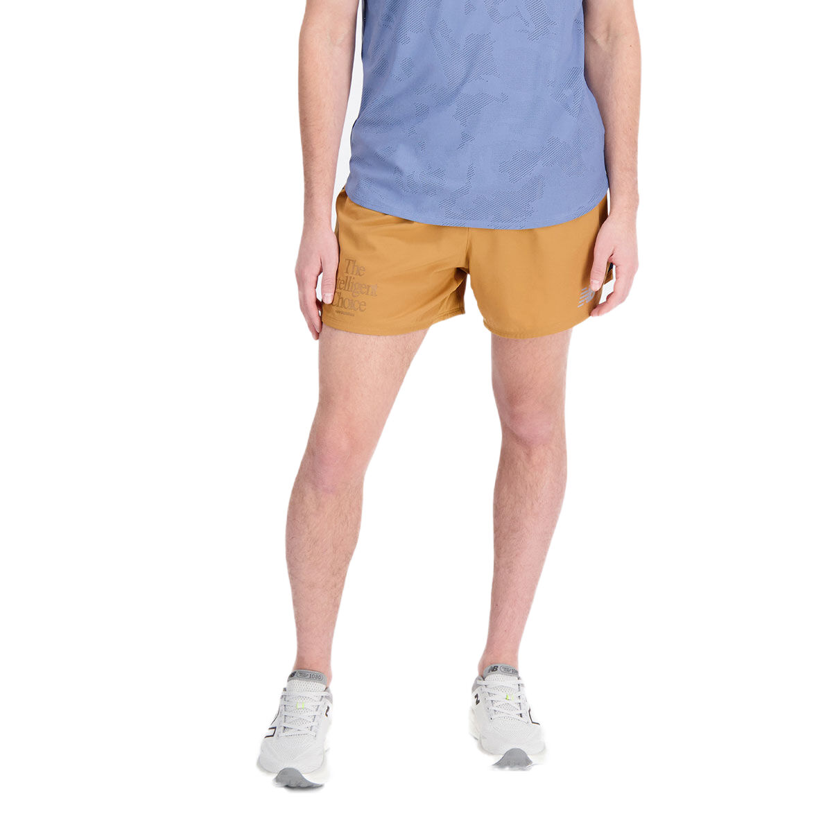 New Balance Mens Impact Run 5 inch Shorts