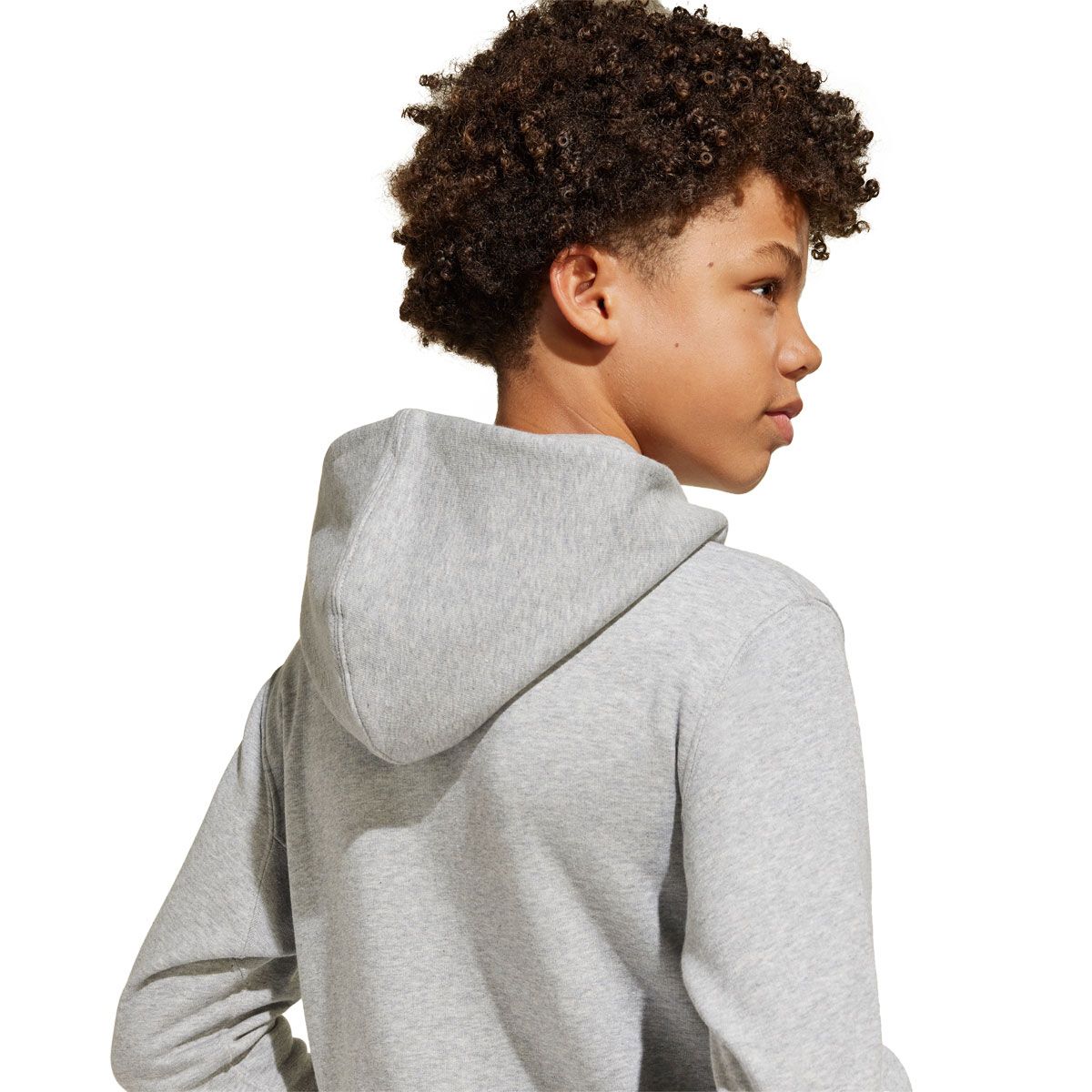 adidas Junior All Season Fleece Graphic Pullover Hoodie