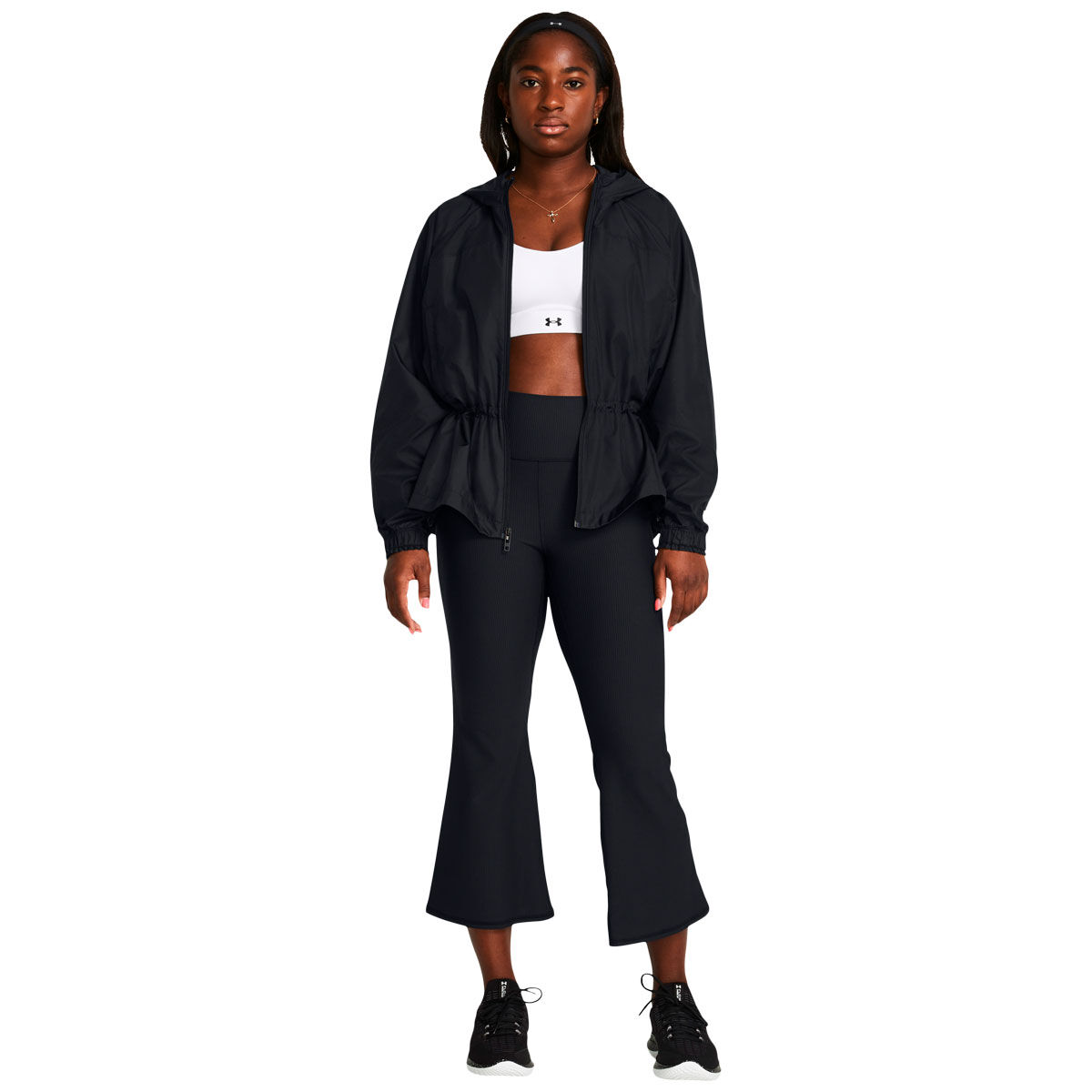 Under Armour Womens STORM Rush Woven Full Zip Oversized Jacket