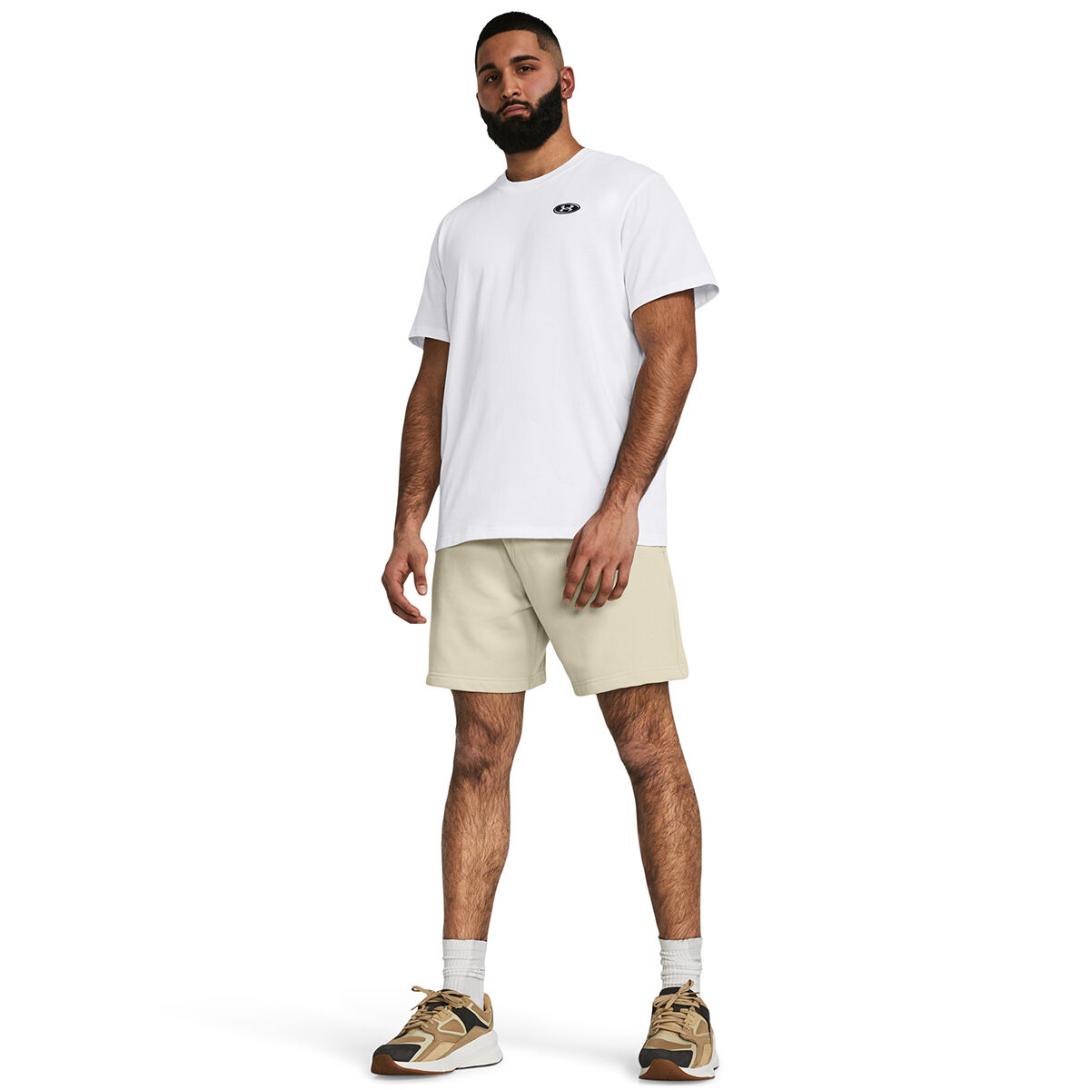 Under Armour Mens Heavyweight Left Chest Patch Tee