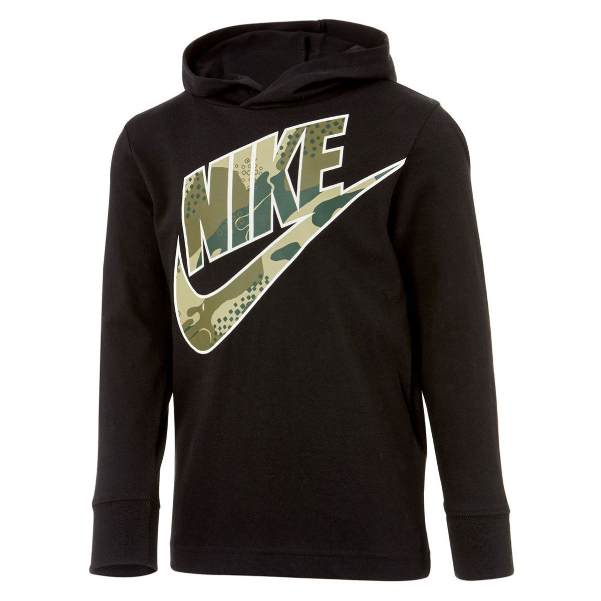 Nike Kids Sportswear Club Camo Jersey Pullover Hoodie