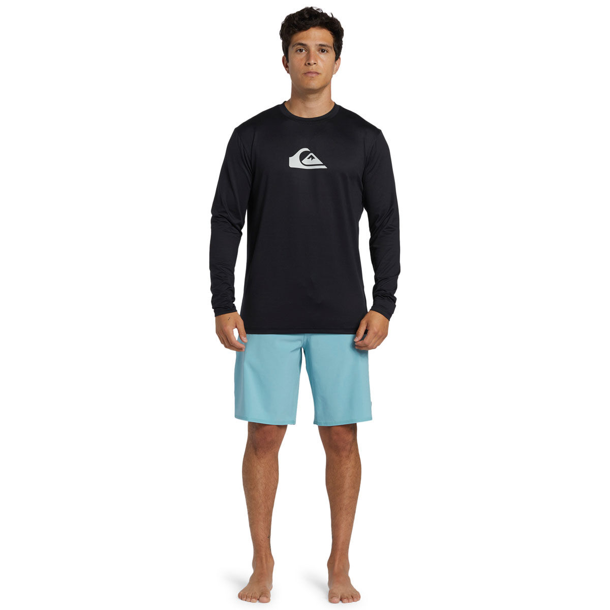 Quiksilver Mens Streak Long Sleeve Rash Top