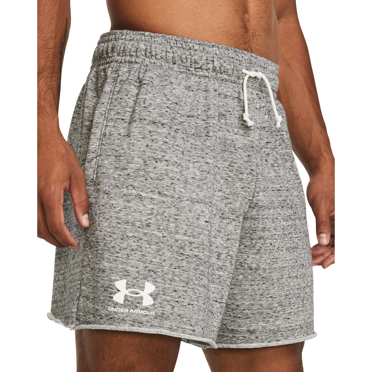 Under Armour Mens UA Rival Terry 6 inch Shorts
