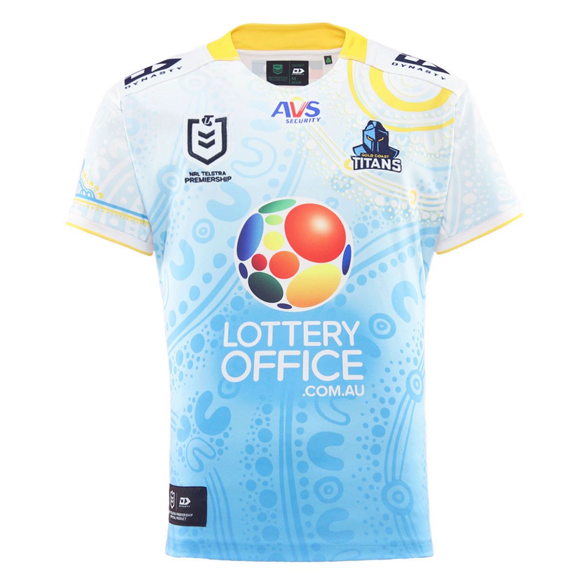 Gold Coast Titans 2025 Mens Indigenous Jersey