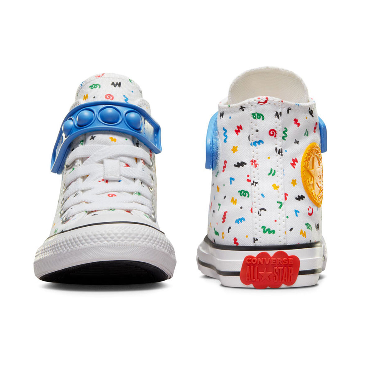 Converse Chuck Taylor All Star Easy On Polka Doodle High Kids Casual Shoes