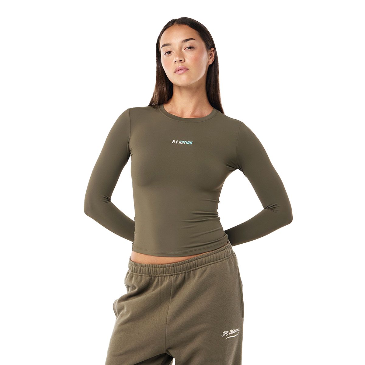 P.E Nation Womens Foundation Long Sleeve Top