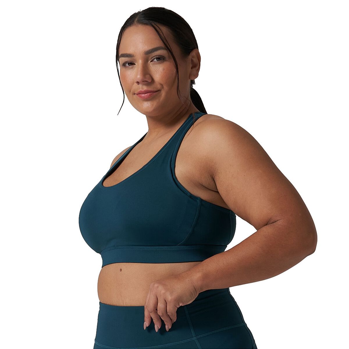 Ell/Voo Womens Training Crop Sports Bra