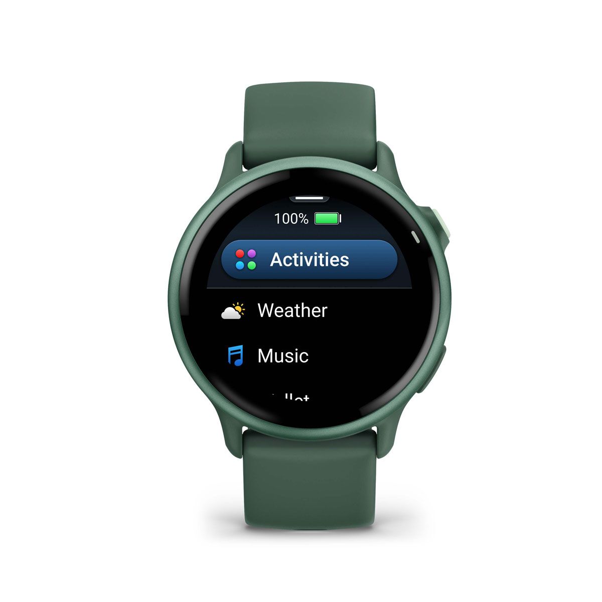 Garmin Vivoactive 6 Watch - Green Metallic