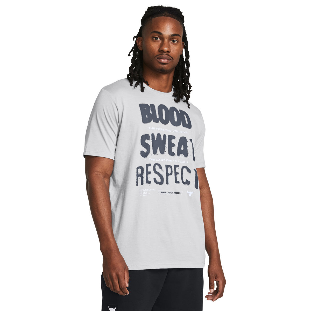 Under Armour Project Rock Mens Blood Sweat Respect Tank