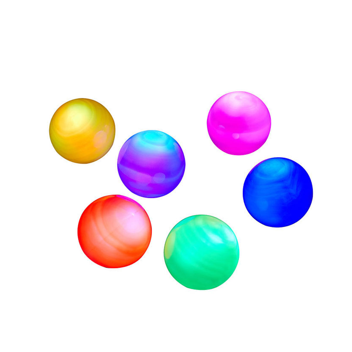 Verao Light Up Super Bouncy Galaxy Ball