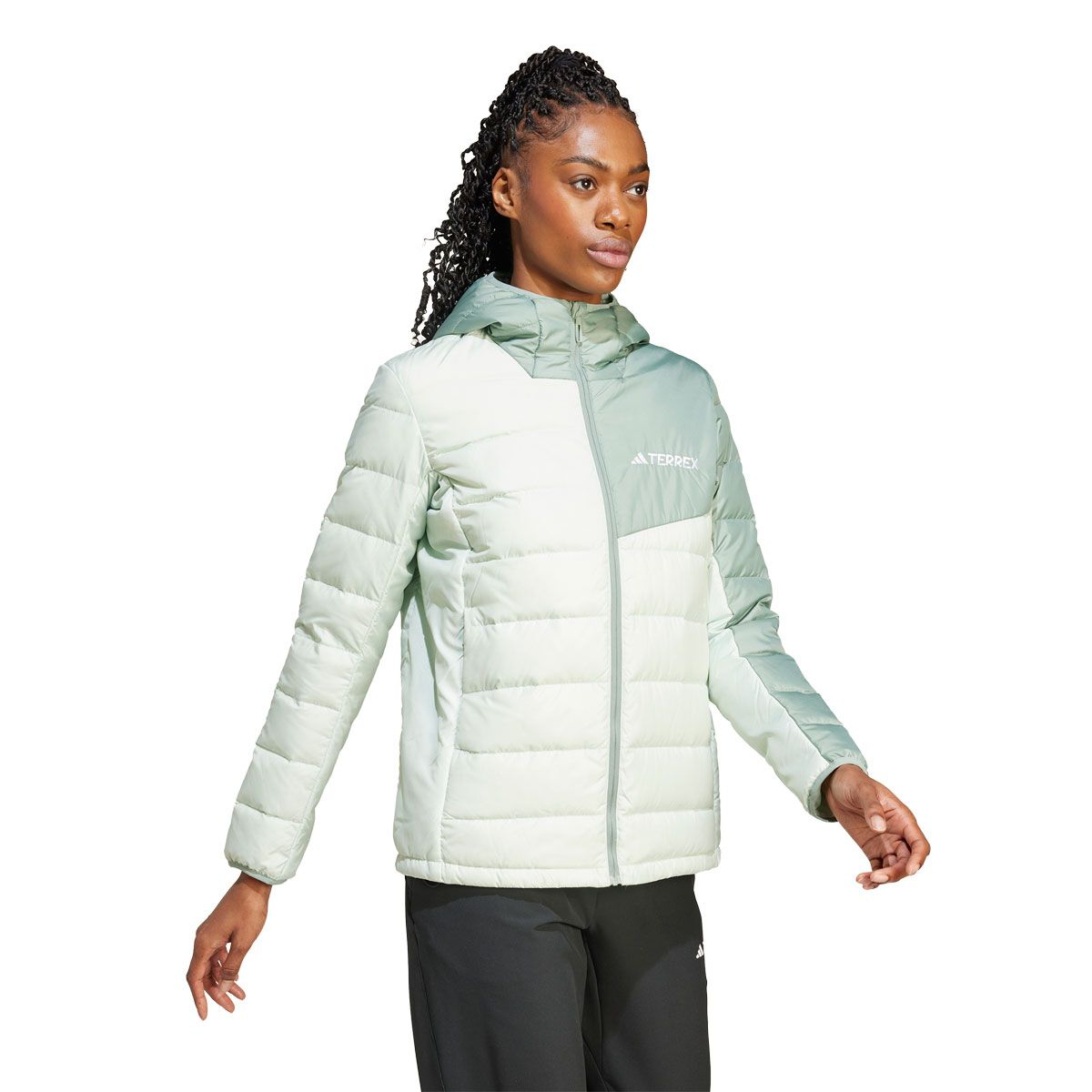 Adidas Terrex Womens Multi Light Down Hooded Jacket