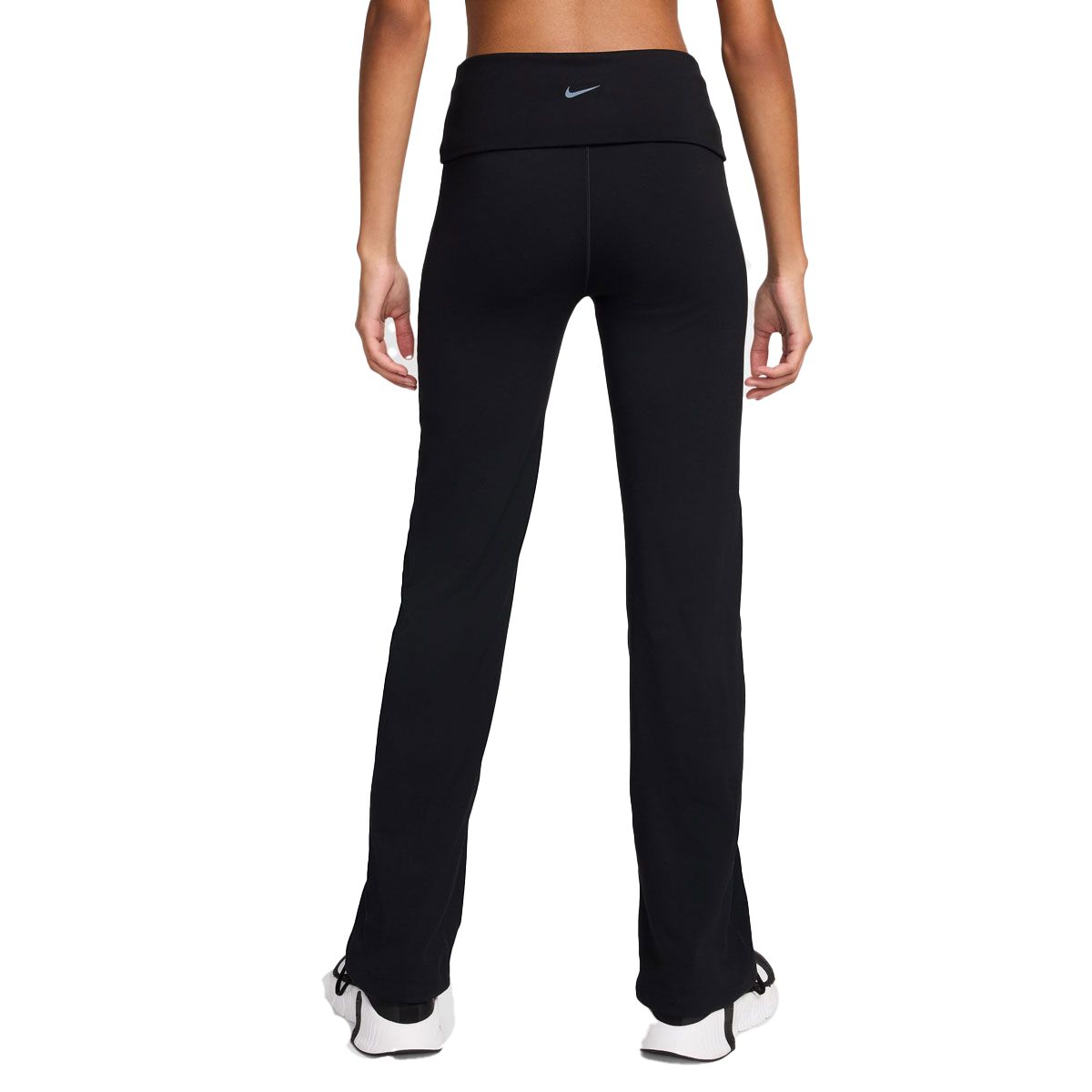 Nike Womens One Dri-FIT High Rise Foldover Bootcut Pants
