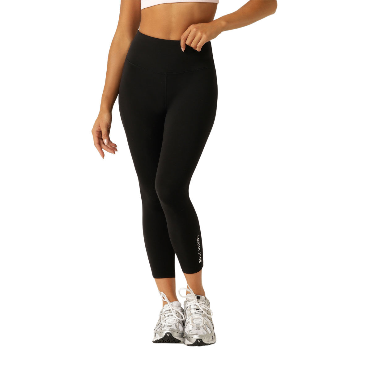 Lorna Jane Womens Lotus No Chafe Ankle Biter Tights