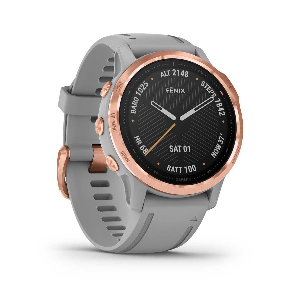 Garmin Fenix 6S Sapphire Watch - Rose Gold