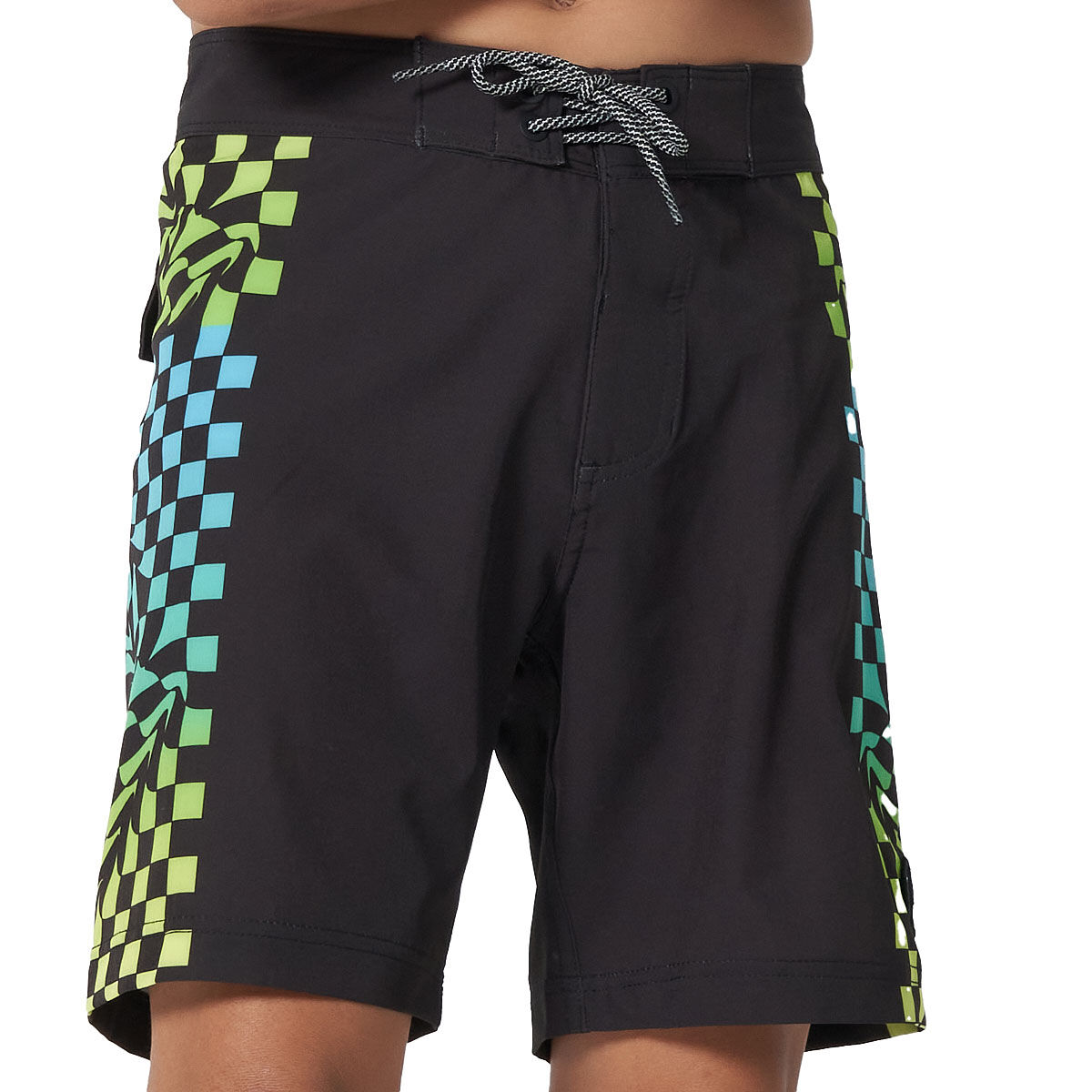 Tahwalhi Boys Psycho Check Board Shorts