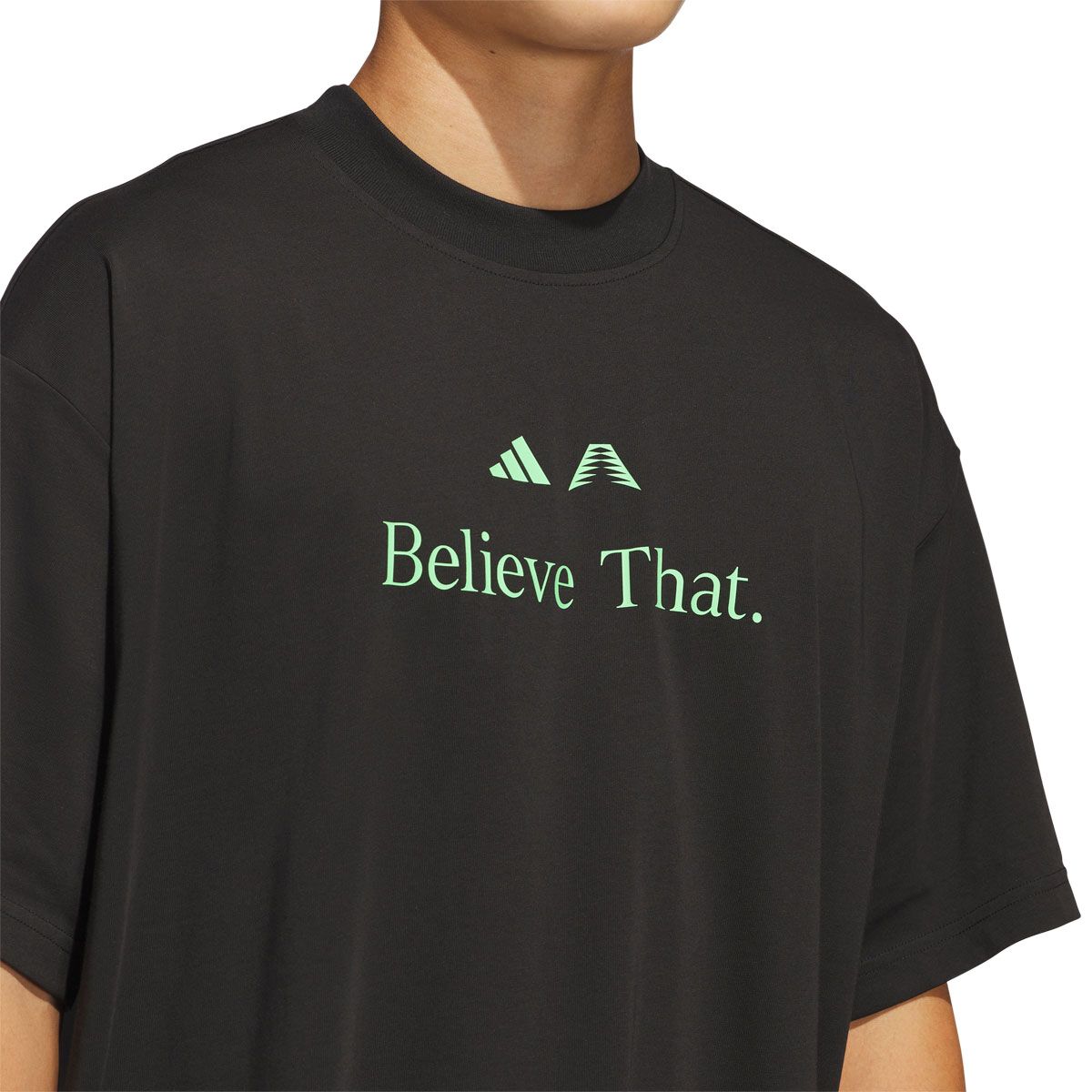 adidas Mens Anthony Edwards Believe Tee