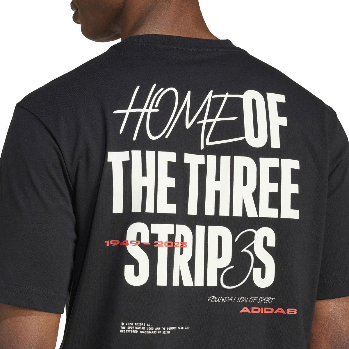 adidas Mens Brand Love Signature Graphic Tee