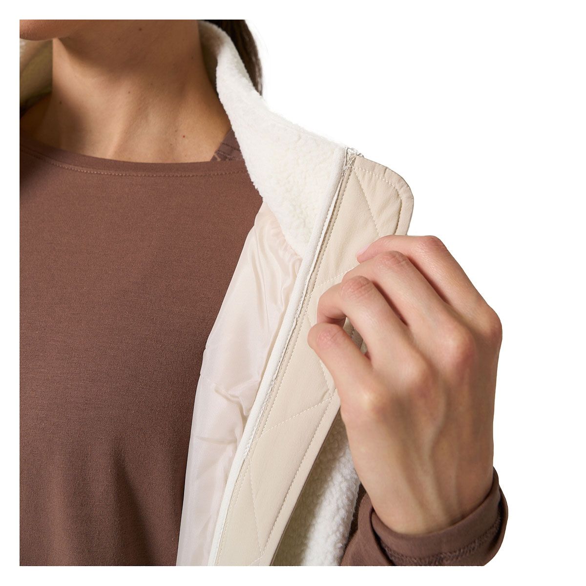 Ell/Voo Womens Bria Sherpa Vest