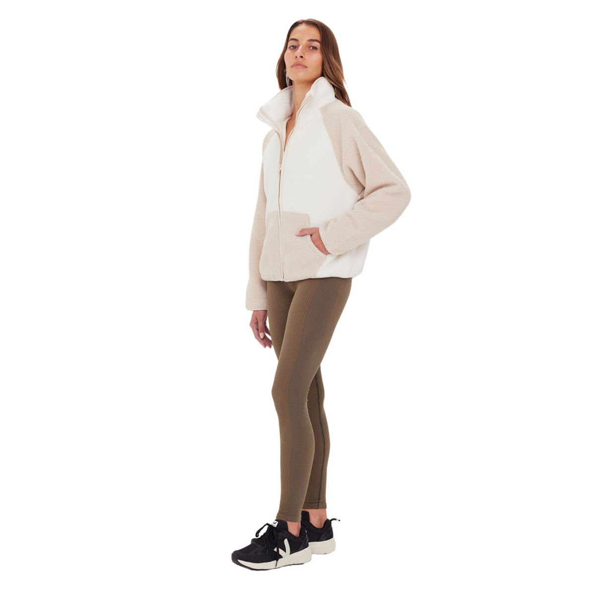 The Upside Womens Harlow Zip Through Jacket Multi XL